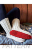 Debbie Bliss Cabled Slipper Socks PATTERN ONLY-Patterns-Debbie Bliss-Alpaca Direct