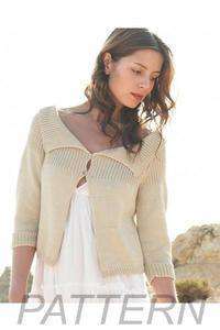 Debbie Bliss Cropped Cardigan PATTERN ONLY-Patterns-Debbie Bliss-Alpaca Direct