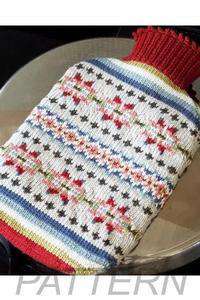 Debbie Bliss Fair Isle Hot Water Bottle Cover PATTERN ONLY-Patterns-Debbie Bliss-Alpaca Direct