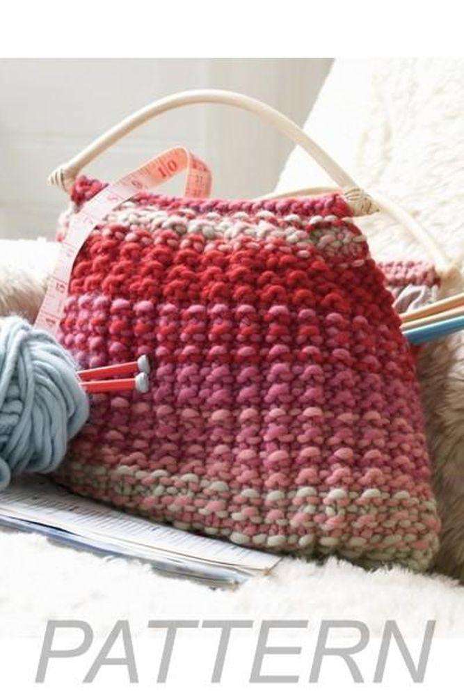 Debbie Bliss Knitting Bag PATTERN ONLY Secondary image