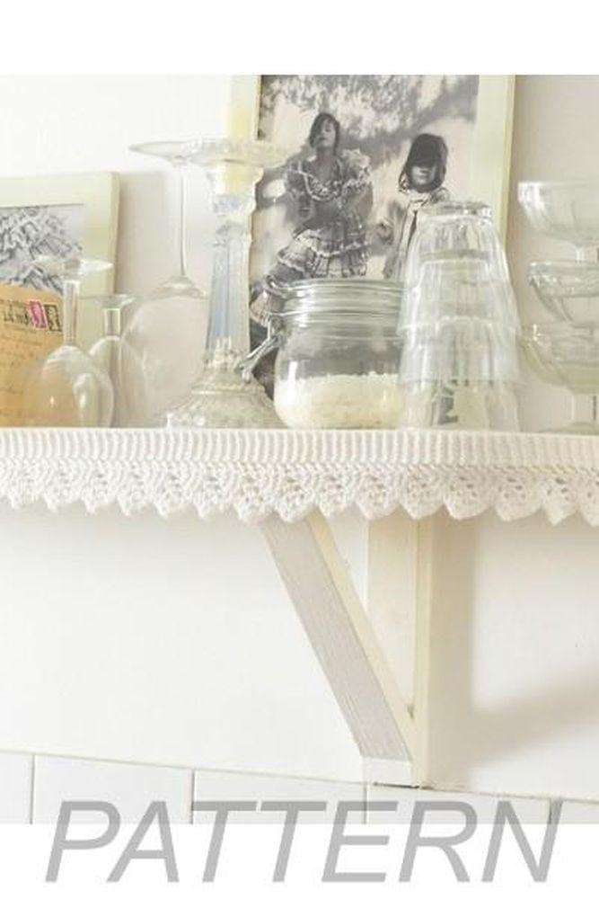 Debbie Bliss Lace Shelf Edging PATTERN ONLY-Patterns-Debbie Bliss-Alpaca Direct