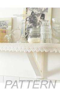 Debbie Bliss Lace Shelf Edging PATTERN ONLY-Patterns-Debbie Bliss-Alpaca Direct