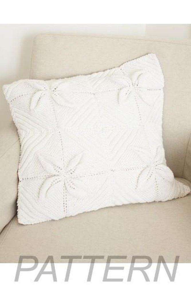 Debbie Bliss Leaf Cushion PATTERN ONLY-Patterns-Debbie Bliss-Alpaca Direct