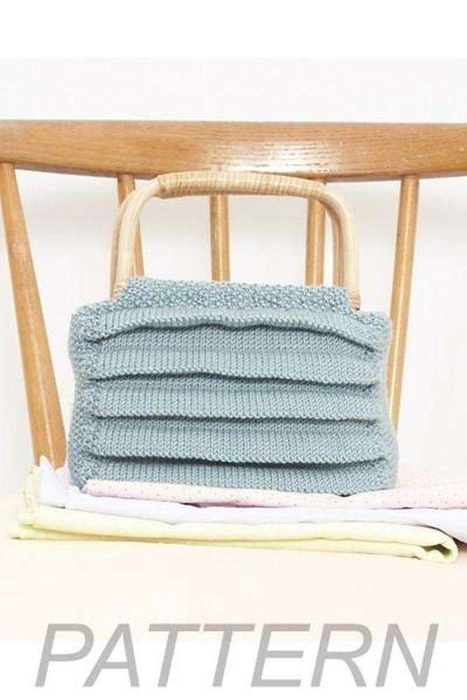 Debbie Bliss Perfect Pleat Bag PATTERN ONLY-Patterns-Debbie Bliss-Alpaca Direct
