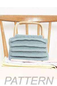 Debbie Bliss Perfect Pleat Bag PATTERN ONLY-Patterns-Debbie Bliss-Alpaca Direct