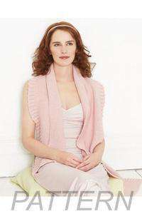 Debbie Bliss Pleated Wrap PATTERN ONLY-Patterns-Debbie Bliss-Alpaca Direct