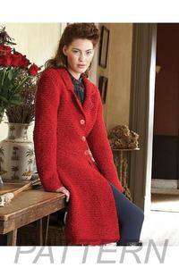 Debbie Bliss Riding Coat PATTERN ONLY-Patterns-Debbie Bliss-Alpaca Direct