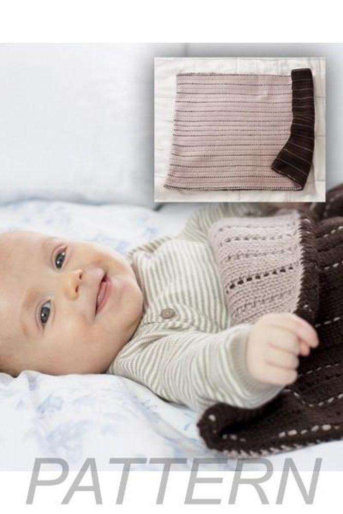 Debbie Bliss Running Stitch Blanket PATTERN ONLY-Patterns-Debbie Bliss-Alpaca Direct