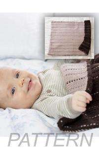 Debbie Bliss Running Stitch Blanket PATTERN ONLY-Patterns-Debbie Bliss-Alpaca Direct