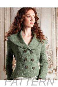 Debbie Bliss Shawlcollared Jacket PATTERN ONLY-Patterns-Debbie Bliss-Alpaca Direct