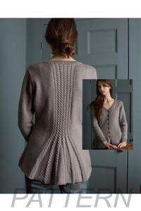 Debbie Bliss Sophia / Cable Vent Jacket PATTERN ONLY-Patterns-Debbie Bliss-Alpaca Direct