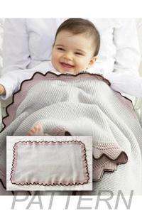 Debbie Bliss Triangle Edge Blanket PATTERN ONLY-Patterns-Debbie Bliss-Alpaca Direct