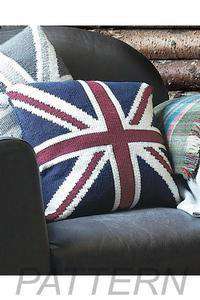Debbie Bliss Union Jack Cushions PATTERN ONLY-Patterns-Debbie Bliss-Alpaca Direct