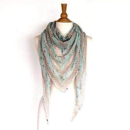 Delphinia Shawl by Ambah O'Brien-Patterns-Alpaca Direct-Alpaca Direct