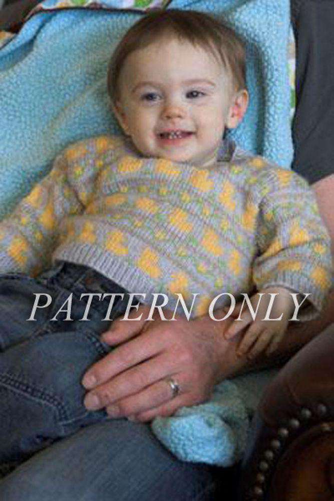 Dreambaby DK Baby Duck Fairisle Pullover Pattern