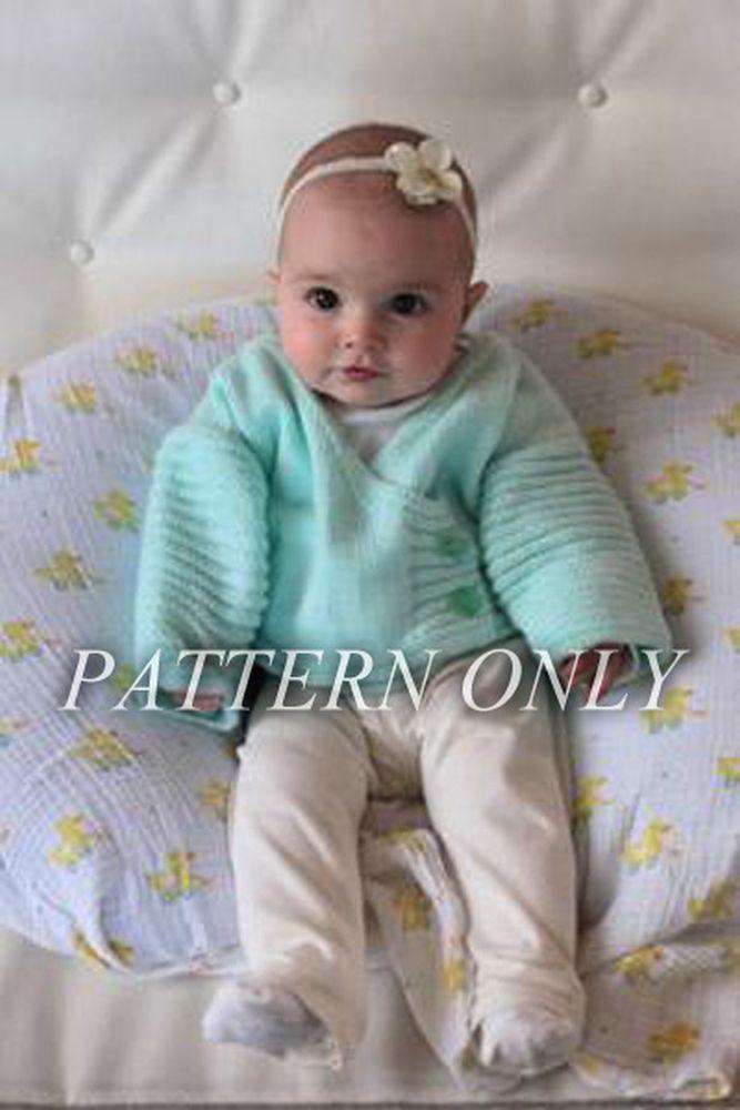 Dreambaby DK Baby Wrap Cardigan *Pattern*
