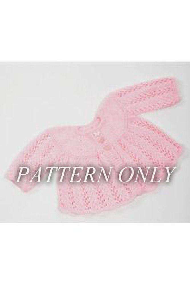 Dreambaby Shine Matinee Jacket *Pattern*