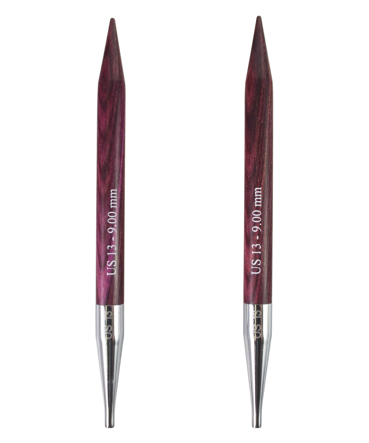 Knitter&#39;s Pride Dreamz Interchangeable Needle Tips-Needles-Knitter&#39;s Pride-US 13 (9.0mm) - Fuchsia Fan-Alpaca Direct