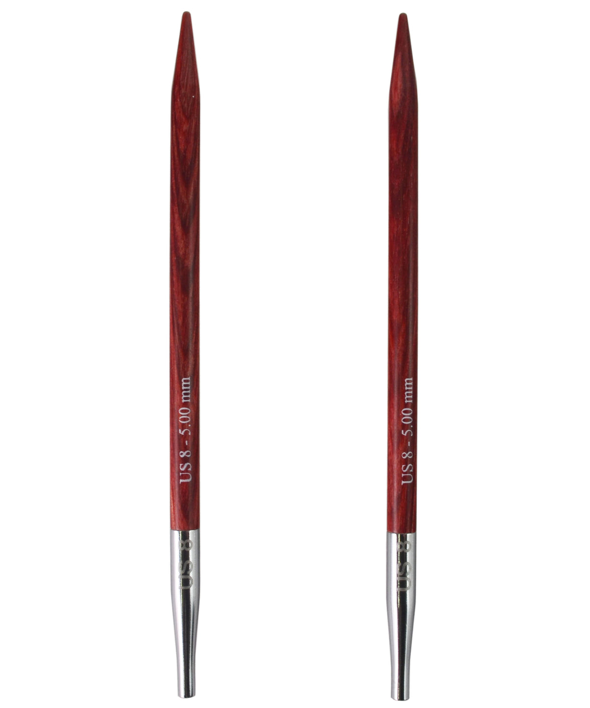 Knitter&#39;s Pride Dreamz Interchangeable Needle Tips-Needles-Knitter&#39;s Pride-US 8 (5.0mm) - Cherry Blossom-Alpaca Direct