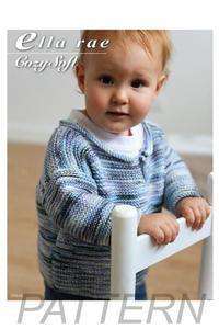 Ella Rae Cozy Soft Garter Stitch Sweater PATTERN ONLY-Patterns-Ella Rae-Alpaca Direct
