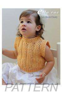 Ella Rae Lace Merino Chunky Lace Vest PATTERN ONLY-Patterns-Ella Rae-Alpaca Direct
