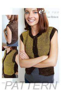 Ella Rae Lace Merino DK Vest PATTERN ONLY-Patterns-Ella Rae-Alpaca Direct