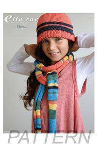 Ella Rae Phoenix Scarf and Beanie PATTERN ONLY-Patterns-Ella Rae-Alpaca Direct