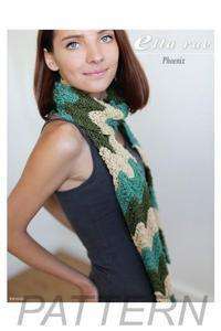 Ella Rae Phoenix Scarf PATTERN ONLY-Patterns-Ella Rae-Alpaca Direct