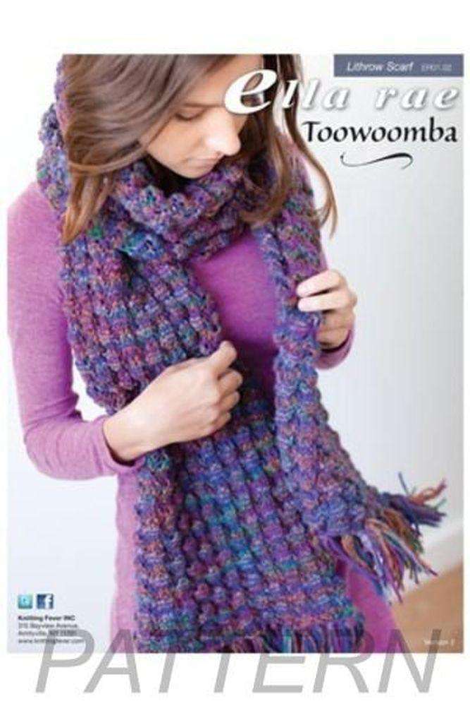 Ella Rae Toowoomba 'Lithgow' Scarf PATTERN ONLY-Patterns-Ella Rae-Alpaca Direct