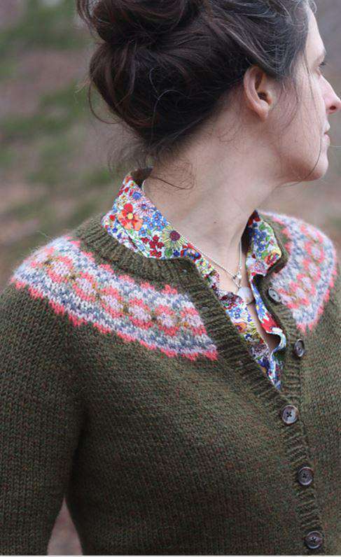 Ellen Cardigan by Amy Christoffers *Berroco Pattern*-Patterns-Berroco-Alpaca Direct