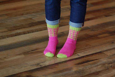Entanglement Socks Designed by Jodi Roush  *Skacel Pattern*