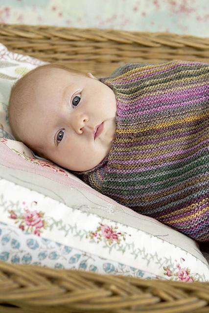 Baby Blanket with Lang Yarns Mille Colori Baby-Patterns-Berroco-Alpaca Direct