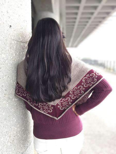 Evanston Shawl by Kyle Kunnecke