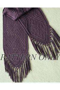 Faina's Lace Scarf in sport weight *Pattern*-Patterns-Fiber Trends-Alpaca Direct