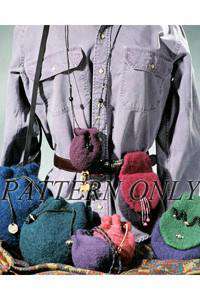 Felt Pouches &amp; Belt Bag *Pattern*-Patterns-Fiber Trends-Alpaca Direct
