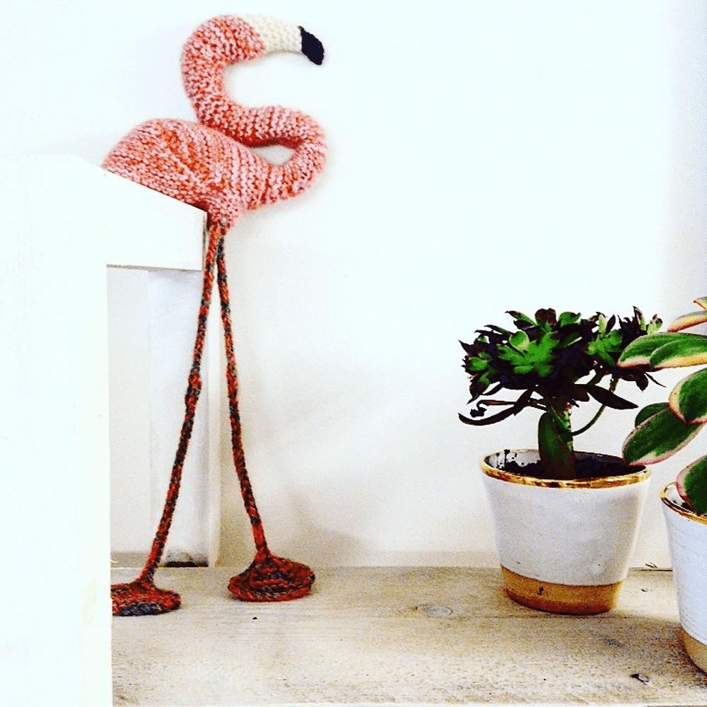 Flamingo by Claire Garland-Patterns-Claire Garland-Alpaca Direct