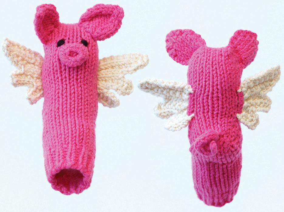 Flying Pig by Kathy Gometz-Patterns-Skacel-Alpaca Direct