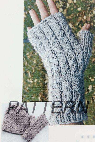 Frog Tree Tendrils Rib Mitts and Hat *PATTERN ONLY*-Patterns-Frog Tree Yarns-Alpaca Direct