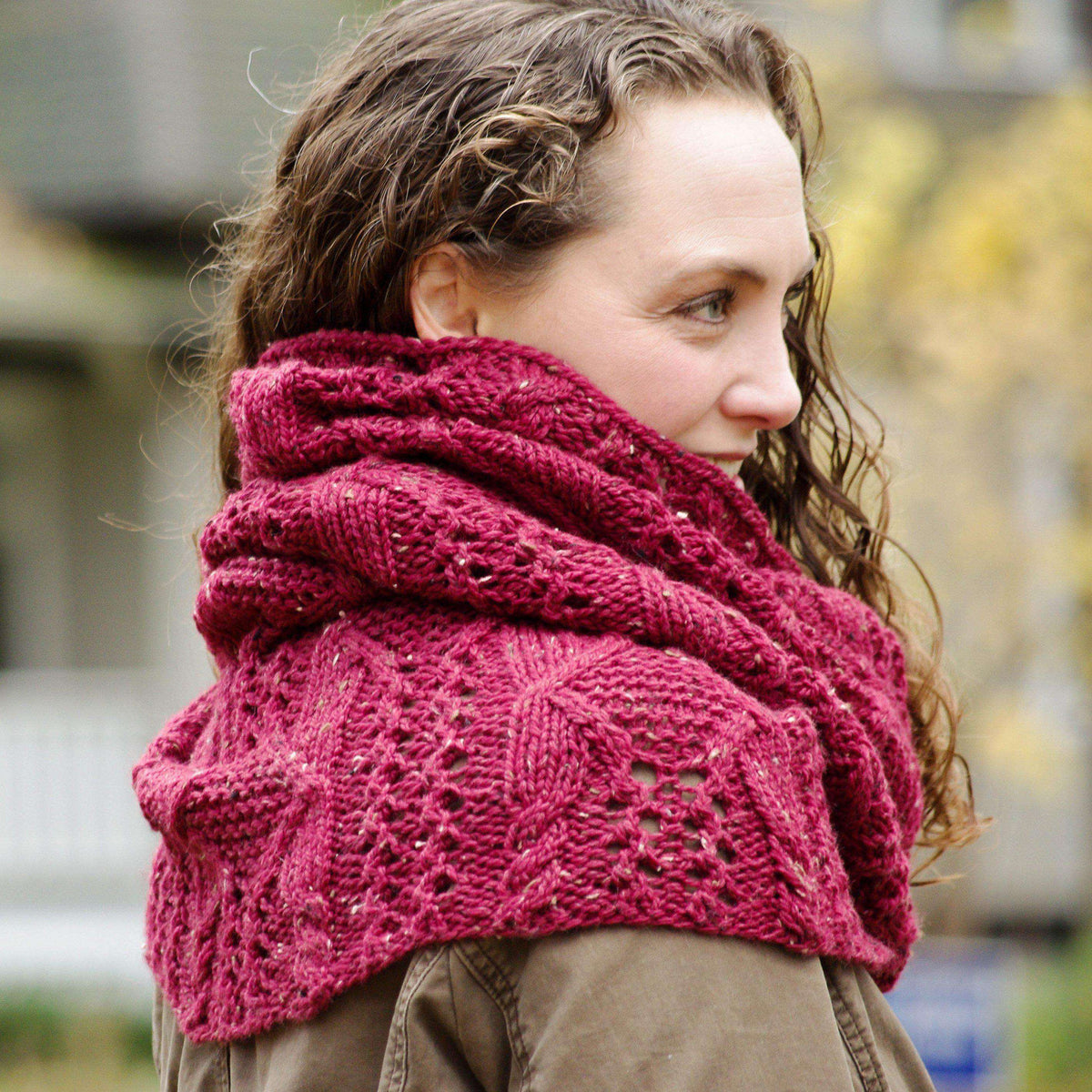 Gallant Cowl by Meghan Jones *Pattern*-Patterns-Meghan Jones-Alpaca Direct