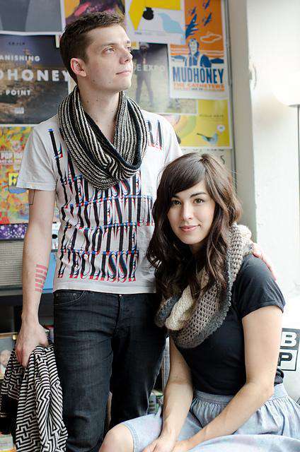 Garter Riff Moebius Cowl by Skacel Design Team-Patterns-Skacel-Alpaca Direct