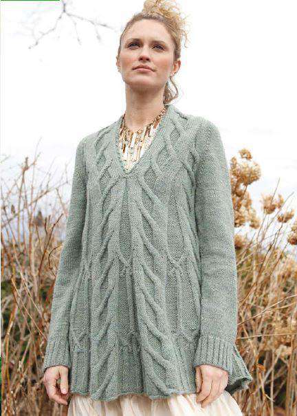 Gullveig by Norah Gaughan *Berroco Pattern*-Patterns-Berroco-Alpaca Direct