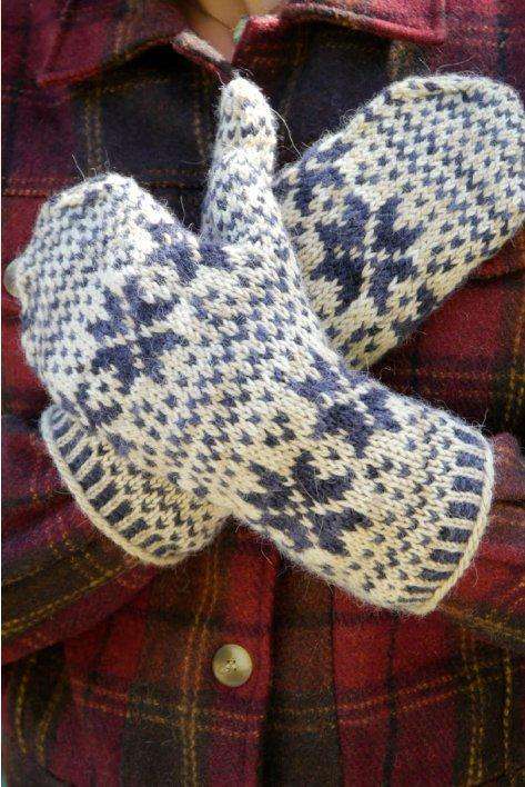 Hanne Mittens by Amy Christoffers *Berroco Pattern*-Patterns-Berroco-Alpaca Direct