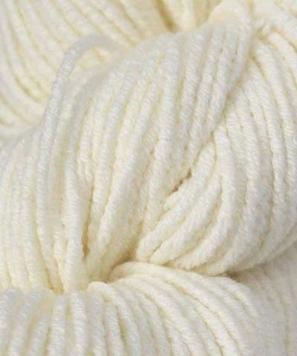 HiKoo CoBaSi DK-Yarn-Skacel-001 White-Alpaca Direct