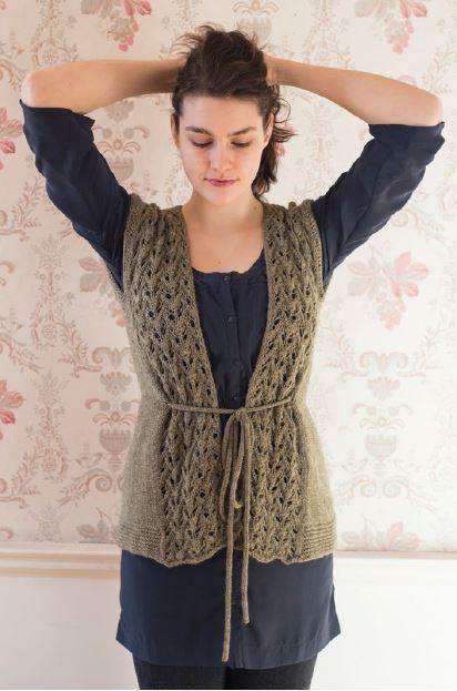 Hoehne Vest by Courtney Spainhower *Berroco Pattern*-Patterns-Berroco-Alpaca Direct