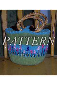 How Does Your Garden Grow? Felted Bag *Pattern*-Patterns-Champagne Maker-How Does Your Garden Grow Felted Bag-Alpaca Direct