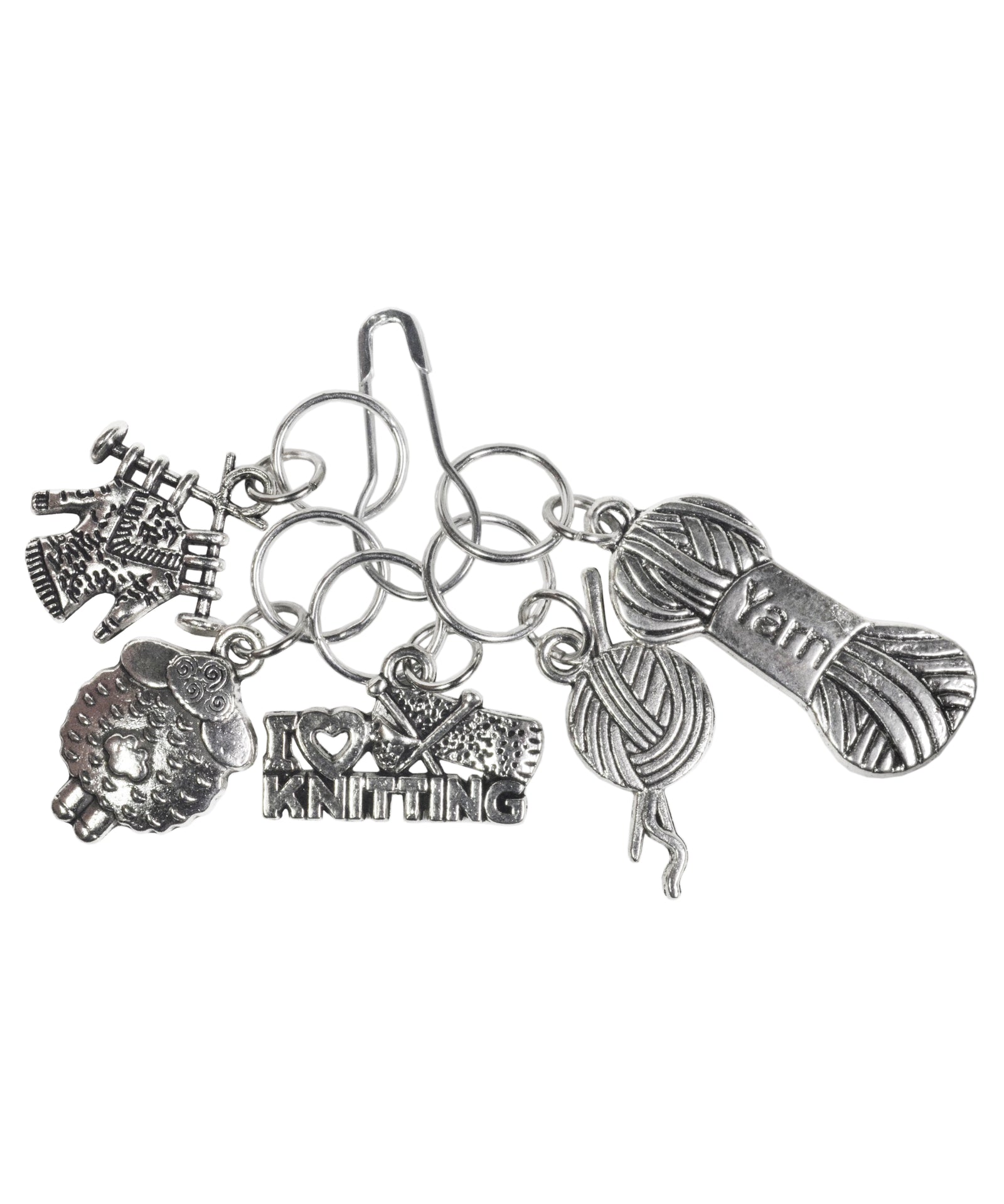 I Love Knitting Stitch Markers