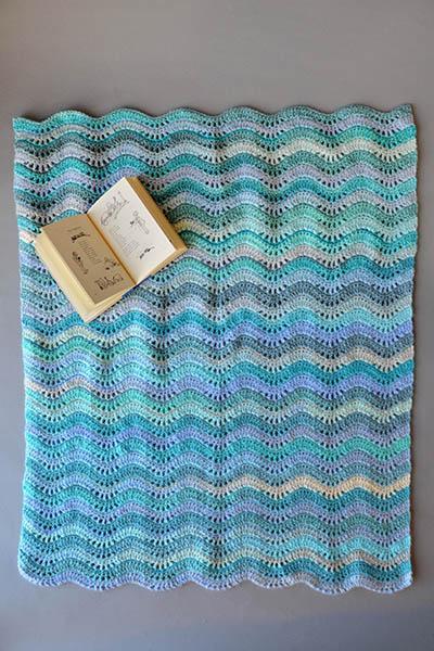 Inchworm Baby Blanket by Universal Design Team-Patterns-Universal Yarns-Alpaca Direct Main image