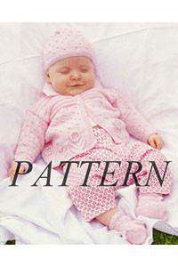 Jacket, Hat, and Booties *Pattern*-Patterns-Fiber Trends-Alpaca Direct