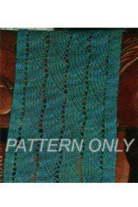 Jade Sapphire Exotic Fibres Dragon Scale Scarf Pattern-Patterns-Jade Sapphire Exotic Fibres-Alpaca Direct