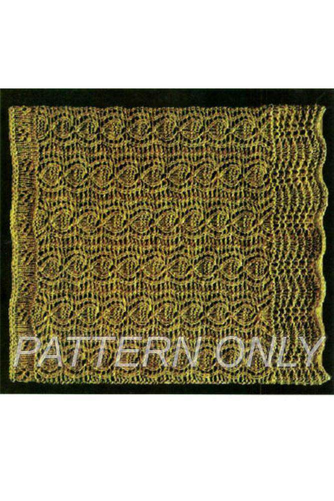 Jade Sapphire Exotic Fibres Pear and Trellis Lace Cylinder Pattern-Patterns-Jade Sapphire Exotic Fibres-Alpaca Direct